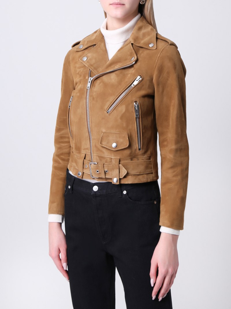 Замшевая косуха Zara мужская
