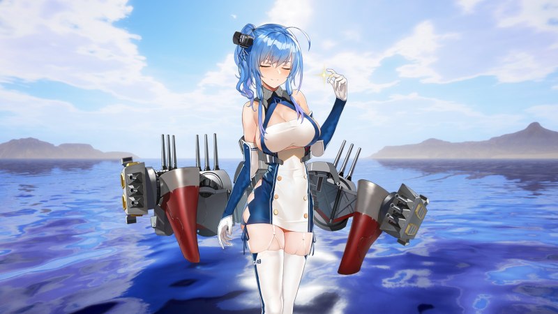 Аниме Azur Lane Saint Louis
