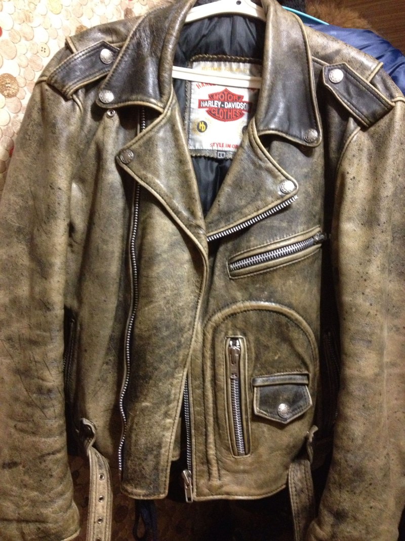 Harley Davidson кожаная косуха