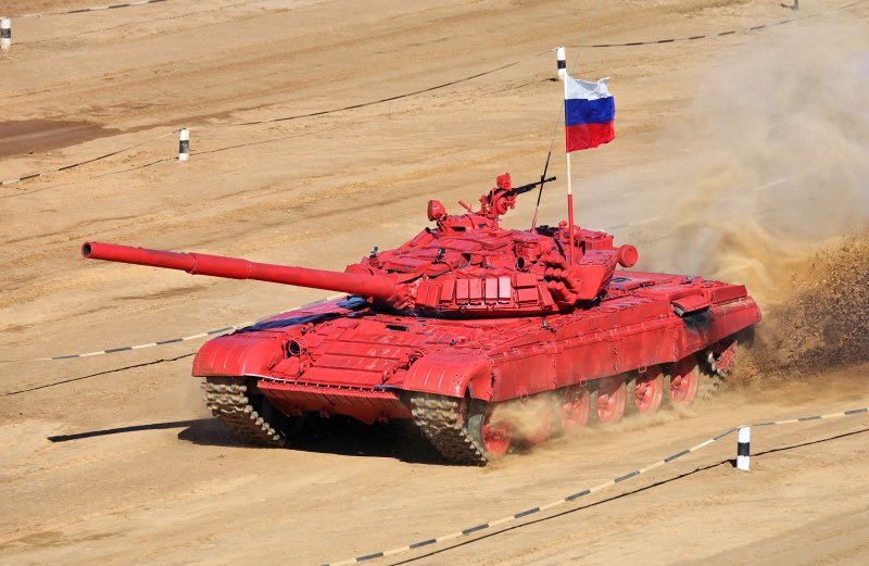 Т-72 танковый биатлон