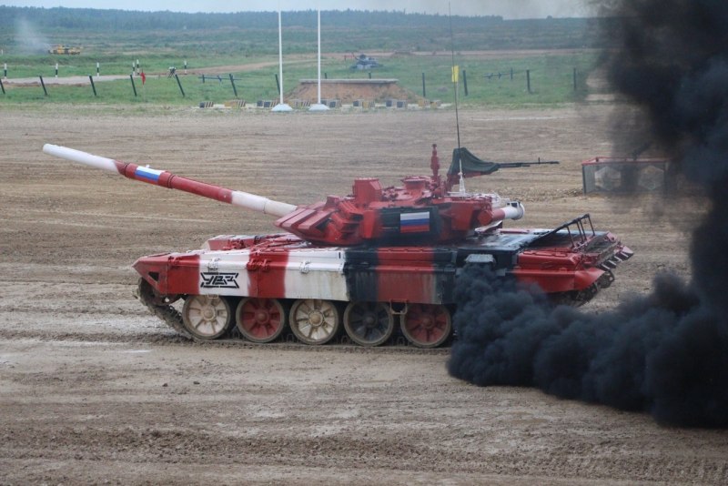 Т-72б3 танковый биатлон 2022