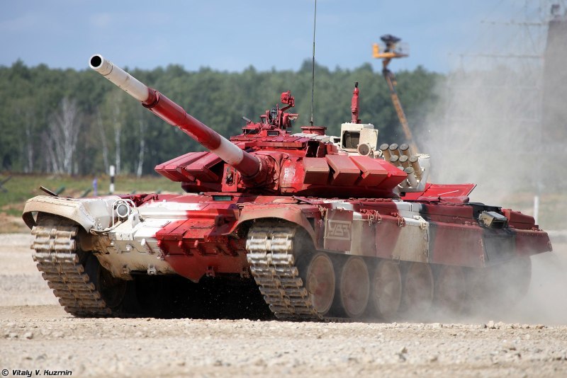 Т-72 танковый биатлон