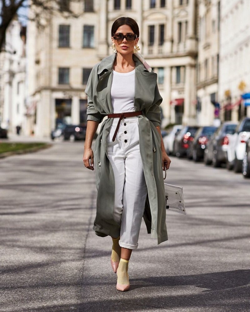 Тренч Street Style