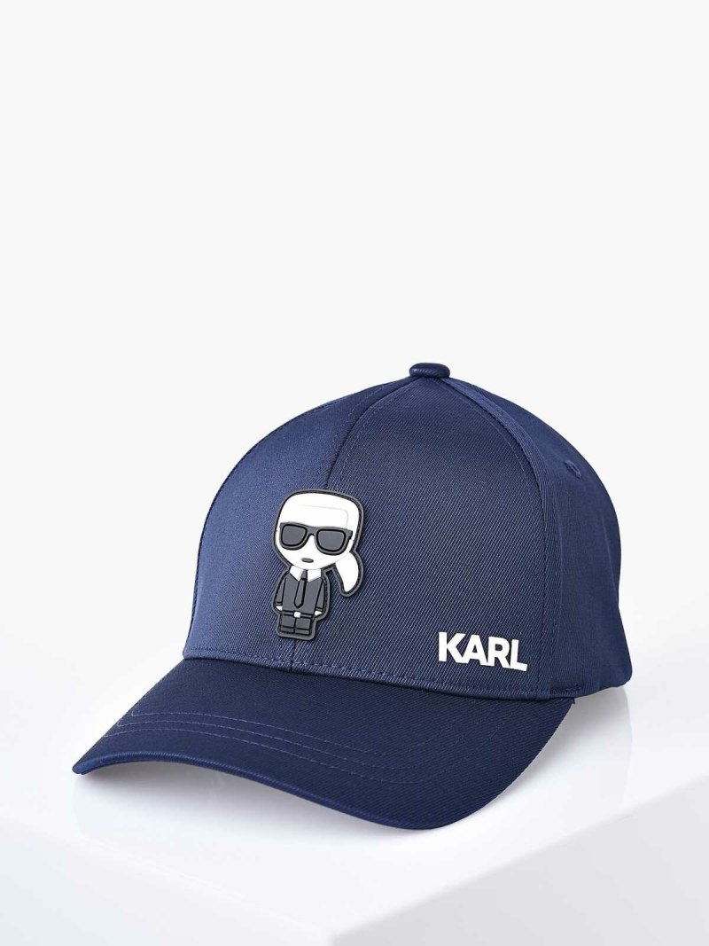 Karl Lagerfeld бейсболка мужская синяя