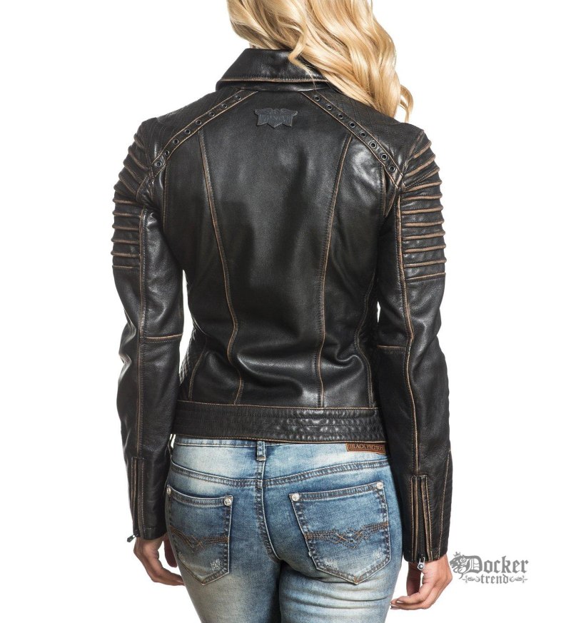 Affliction кожанка