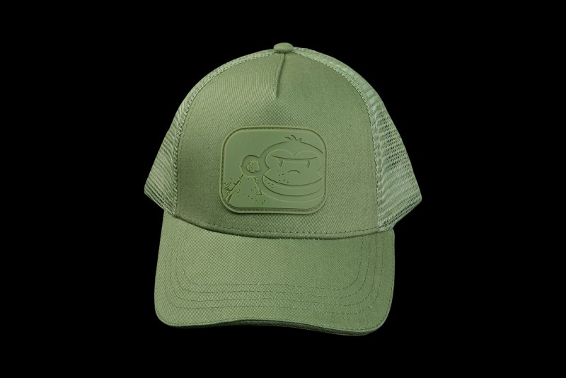 Бейсболка зеленая Ridge Monkey (Ридж манки) - apearel Dropback Snapback Green