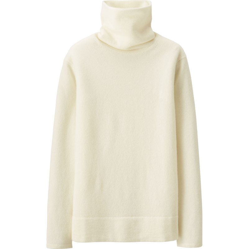 Кашемировая водолазка Uniqlo