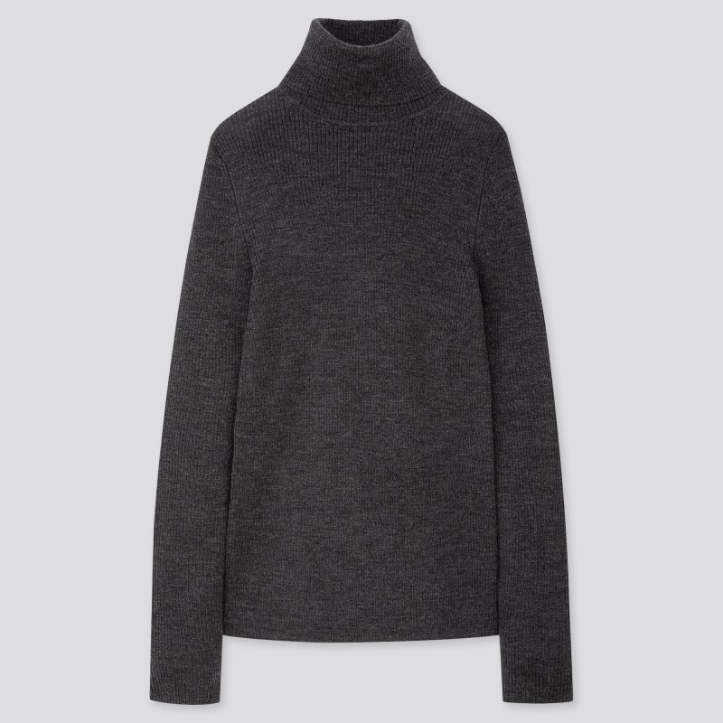 Водолазка Uniqlo женская серая