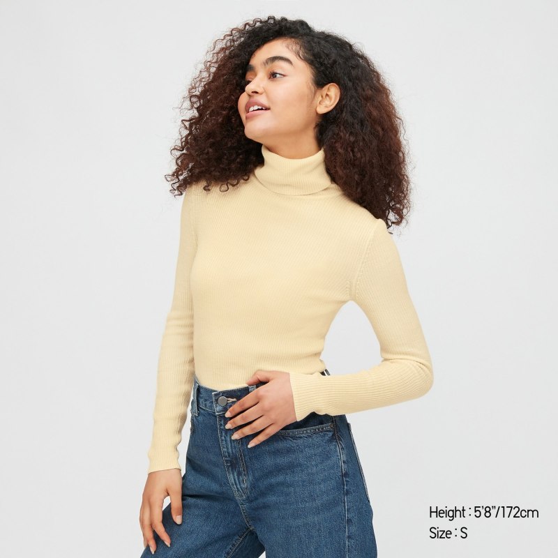 Uniqlo шерсть водолазка Uniqlo