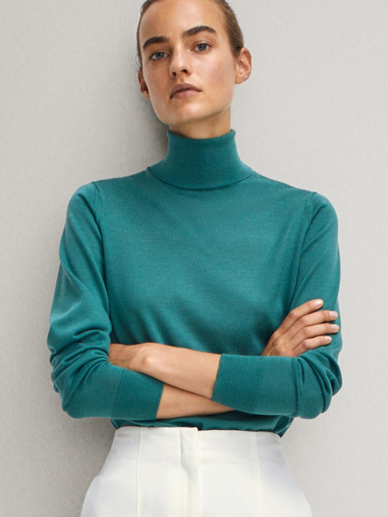 Uniqlo водолазка шерсть