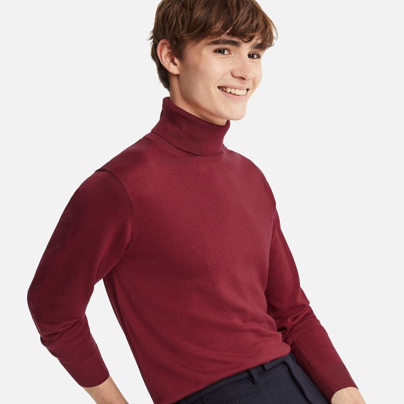 Uniqlo пуловер мужской черный