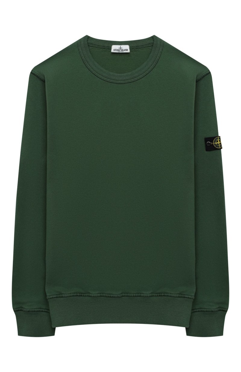 Свитшот Stone Island зеленый