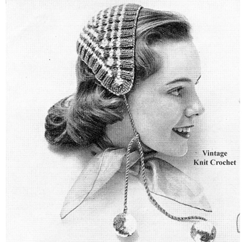 Шляпка менингитка 1950
