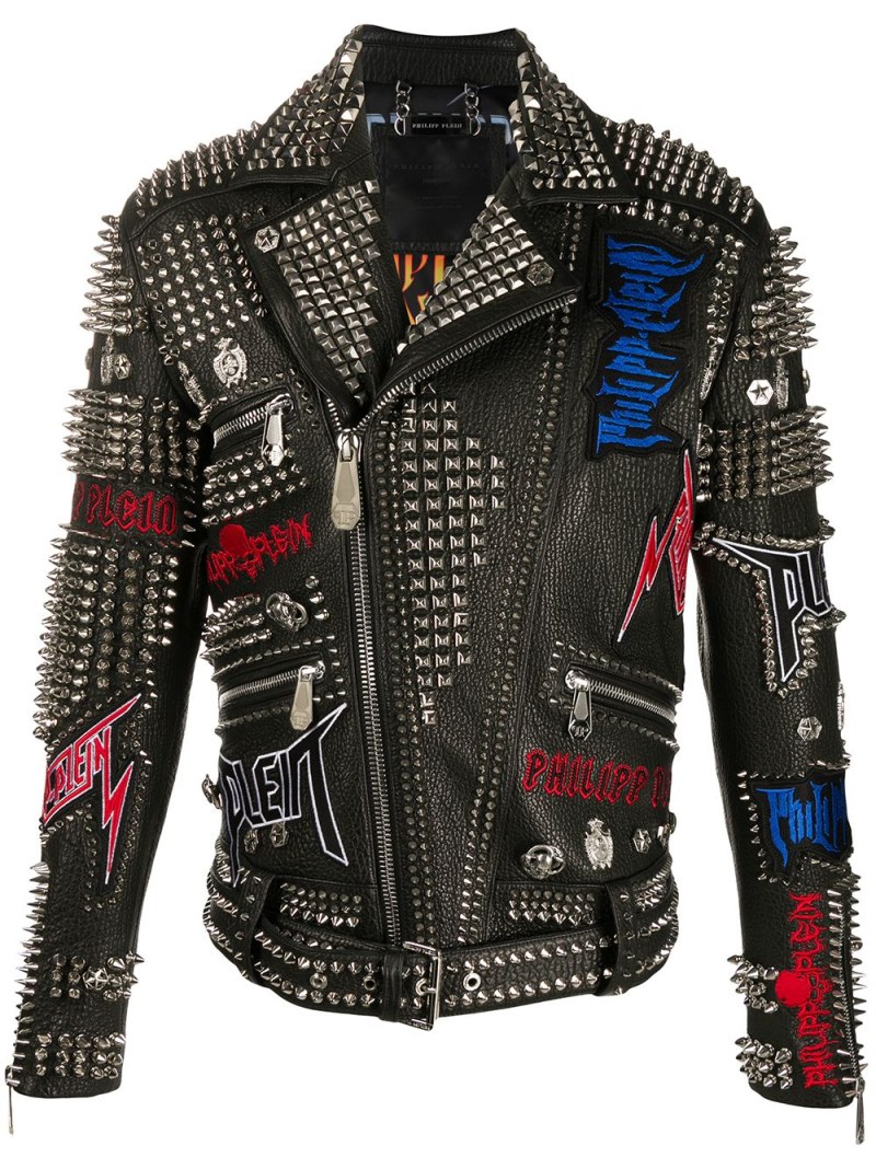 Philipp plein байкерская куртка