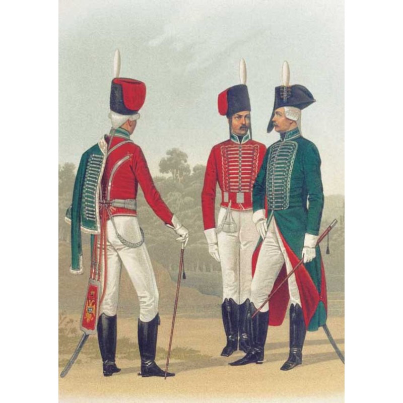 Лейб-гвардии Гусарский полк 1812 форма