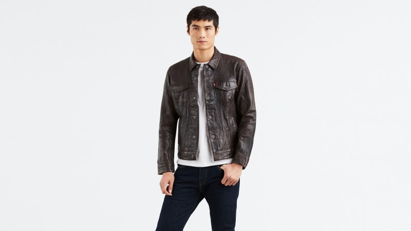Levis Moto Buffalo Leather Jacket
