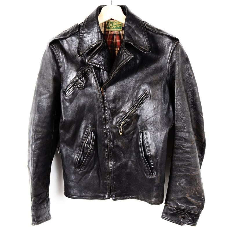 Levis Vintage Leather Trucker Jacket