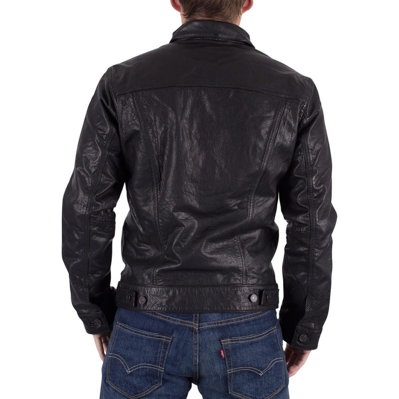 Levis Trucker Jacket Leather