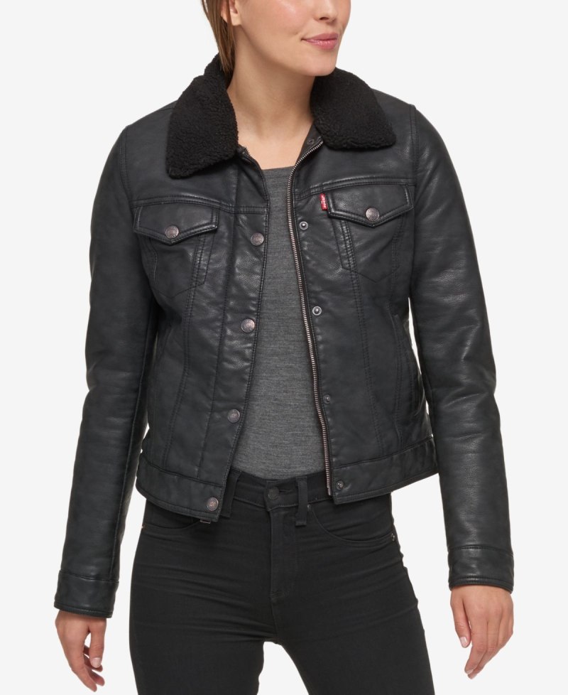Levis Trucker Jacket Black