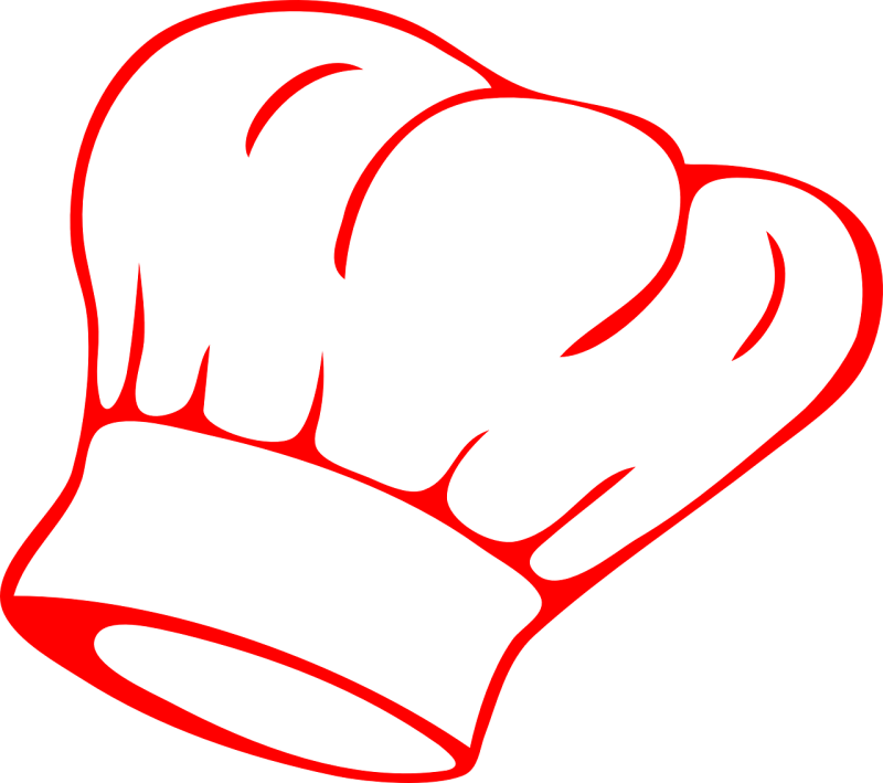 Шапка шеф повара вектор