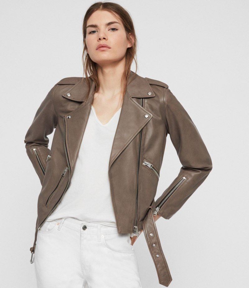 All Saints Balfern Leather Biker Jacket купить