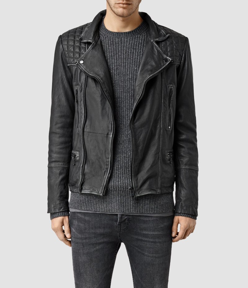 Allsaints пальто мужское косуха