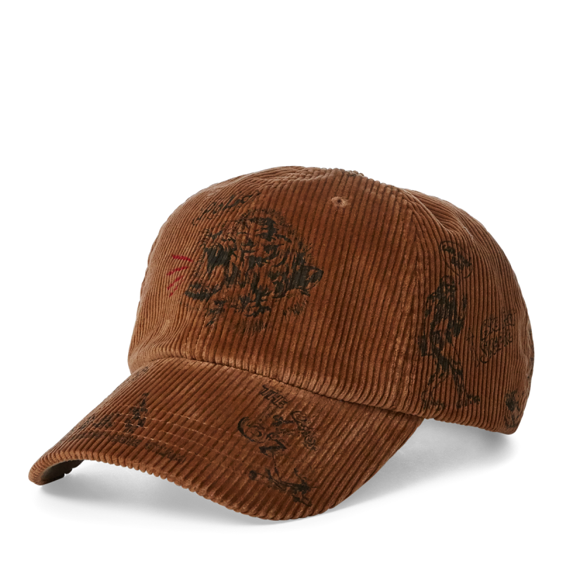 Polo Ralph Lauren кепка вельветовая