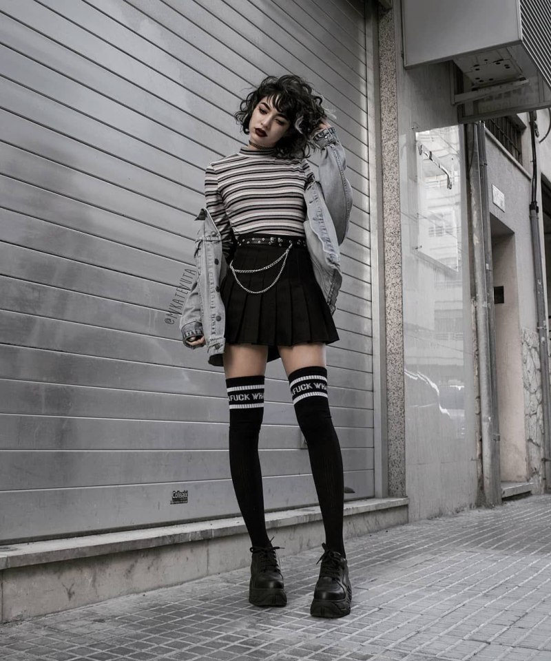 Goth outfit Грандж 2020