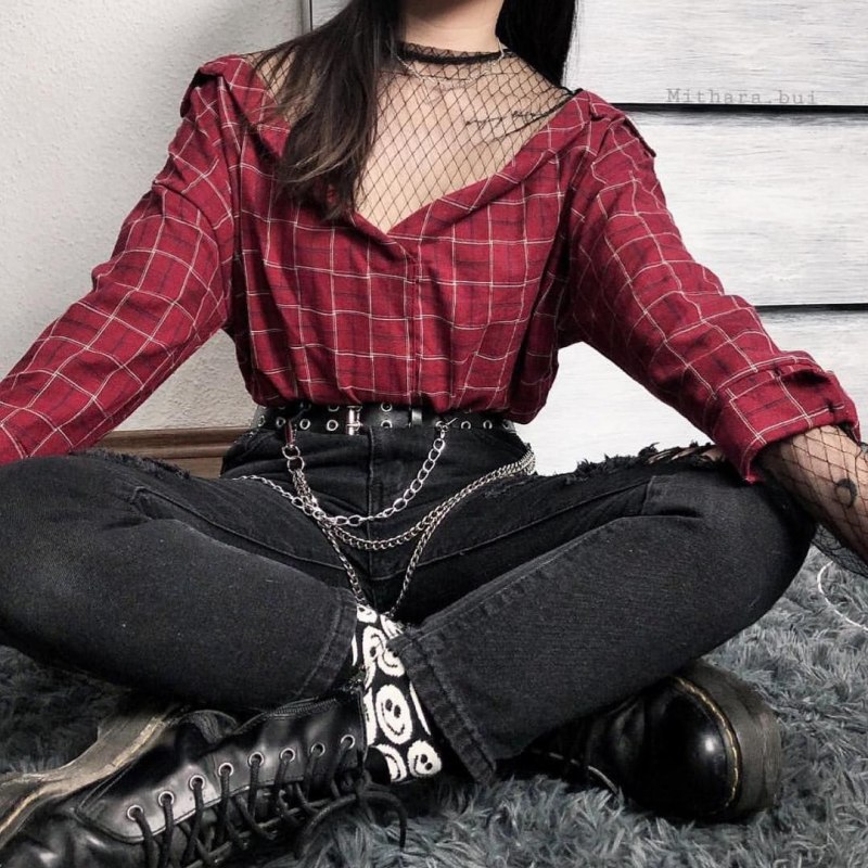 Goth outfit Грандж 2019