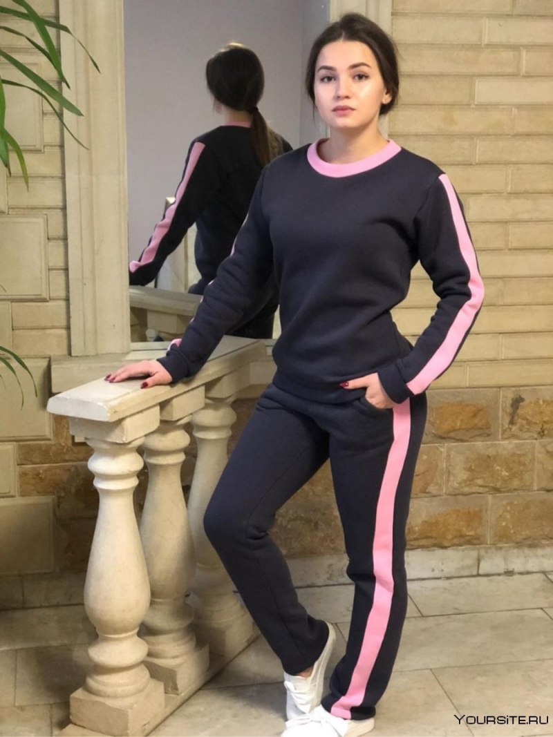 Sportmax спортивный костюм с лампасами