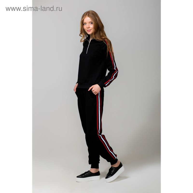 Брюки с лампасами женские