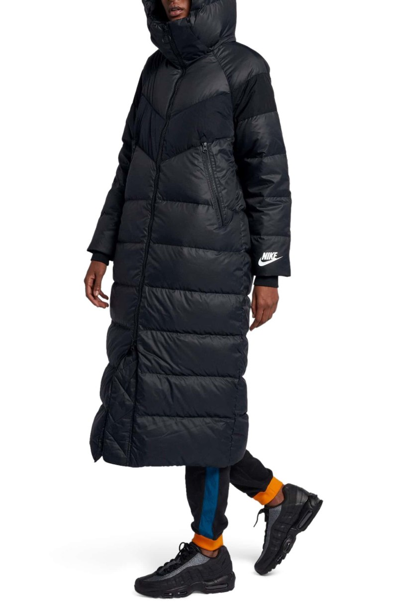 Nike down fill Parka long женская