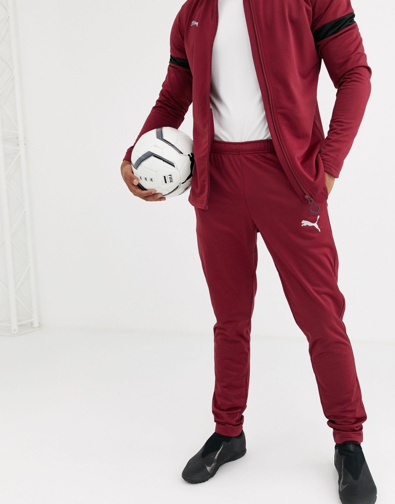 Спортивный костюм мужской Puma бордовый