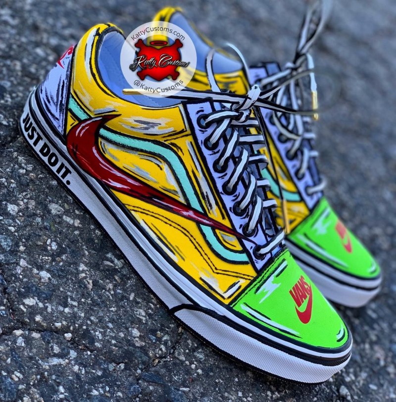 Vans кеды кастом