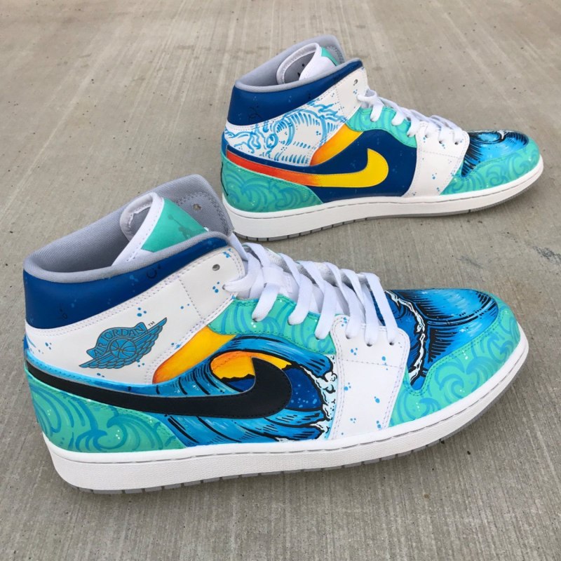 Nike Air Jordan 1 кастом