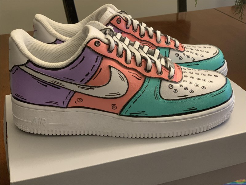 Nike Air Force 1 кастом