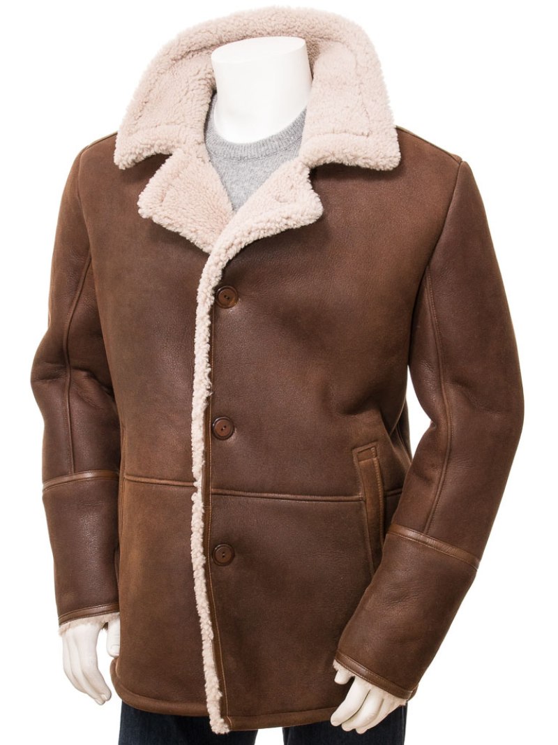 Brown Sheepskin Coat
