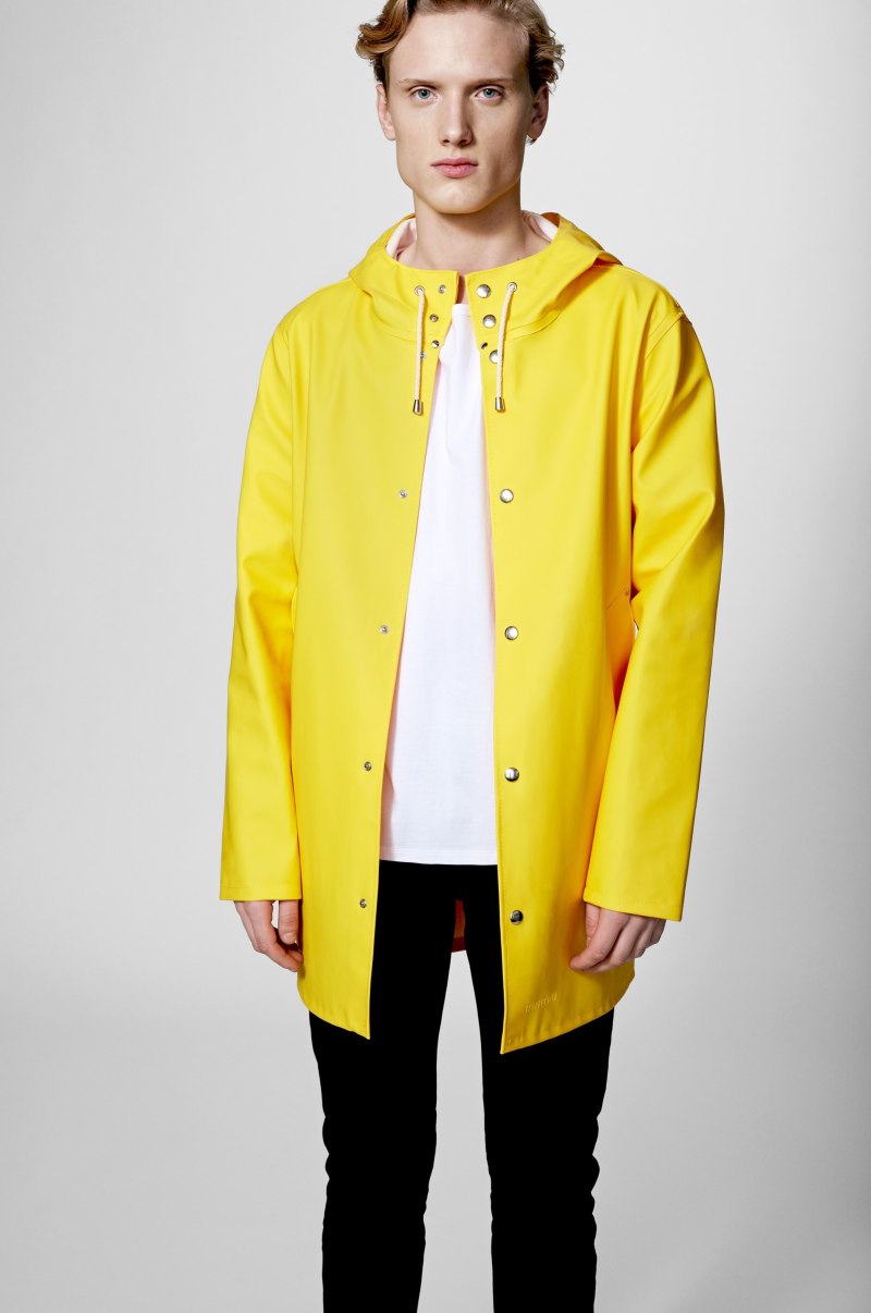 Желтый дождевик Stone Island