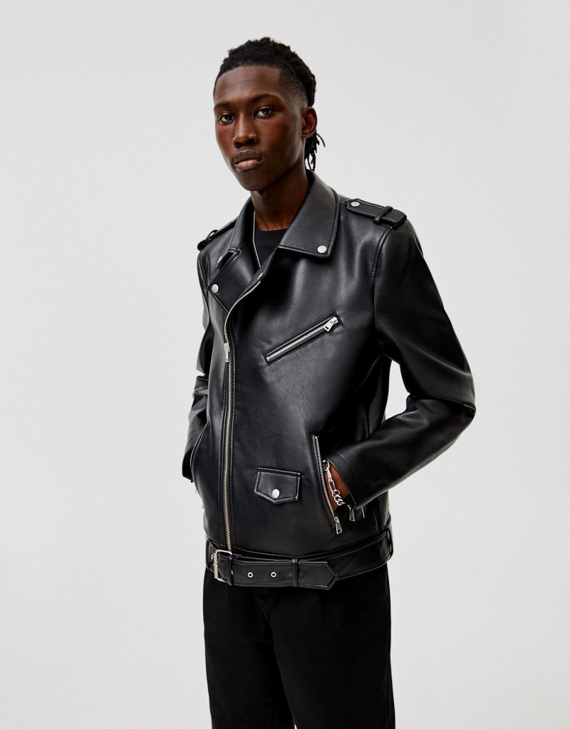 Куртка косуха мужская Pull Bear