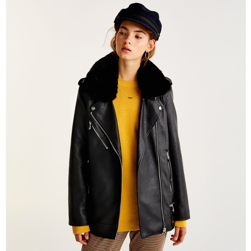 Pull and Bear куртка женская оверсайз