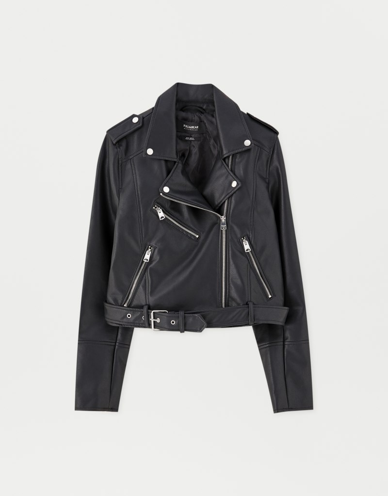 Pull and Bear кожаная косуха