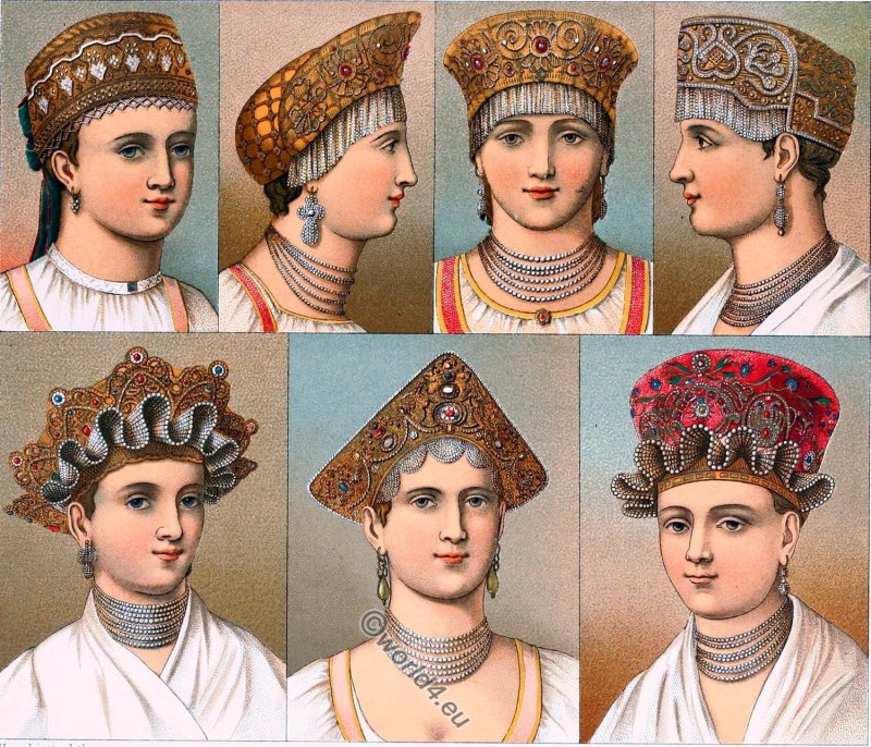 Сорока, Кичка, кокошник
