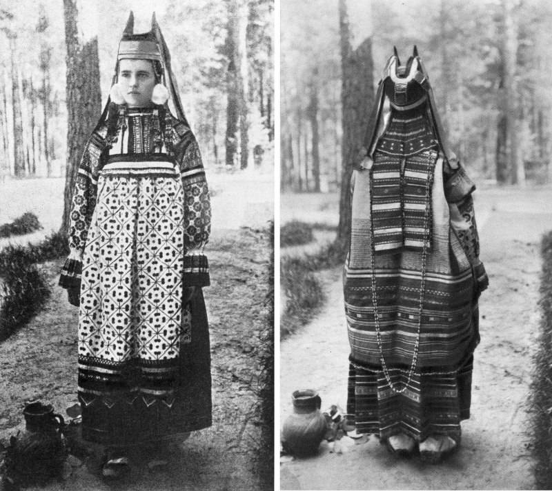 Рогатая Кичка Рязанская Губерния