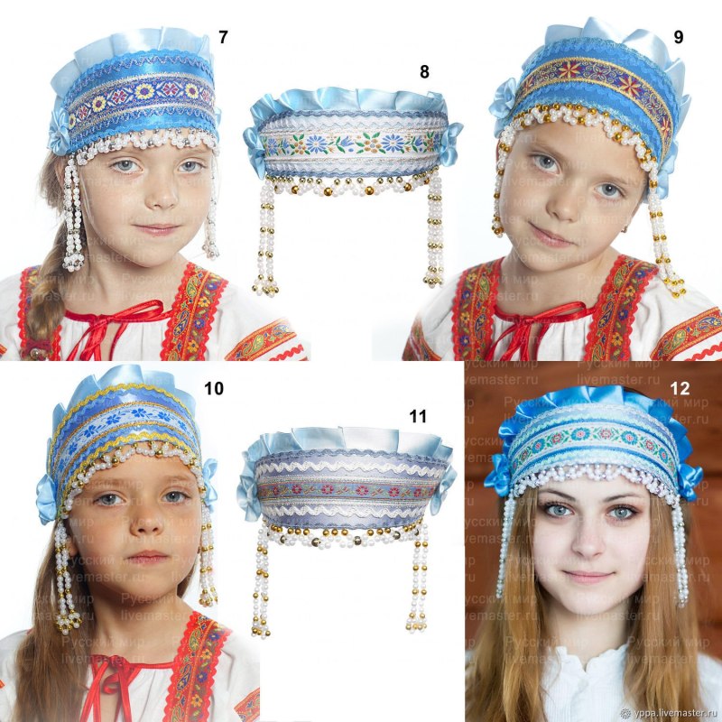 Славянский головной убор очелье