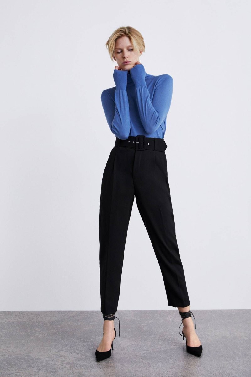 Черные брюки Zara