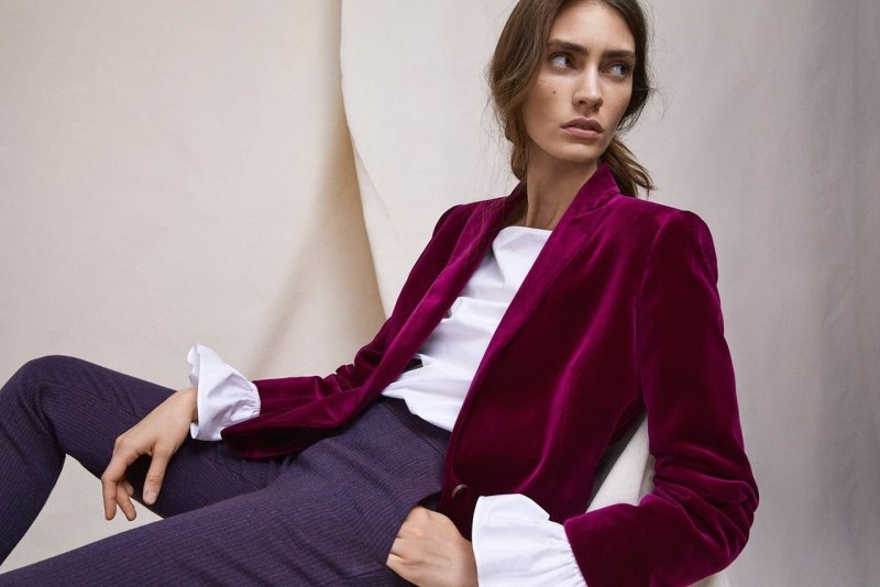 Бархатные брюки massimo Dutti