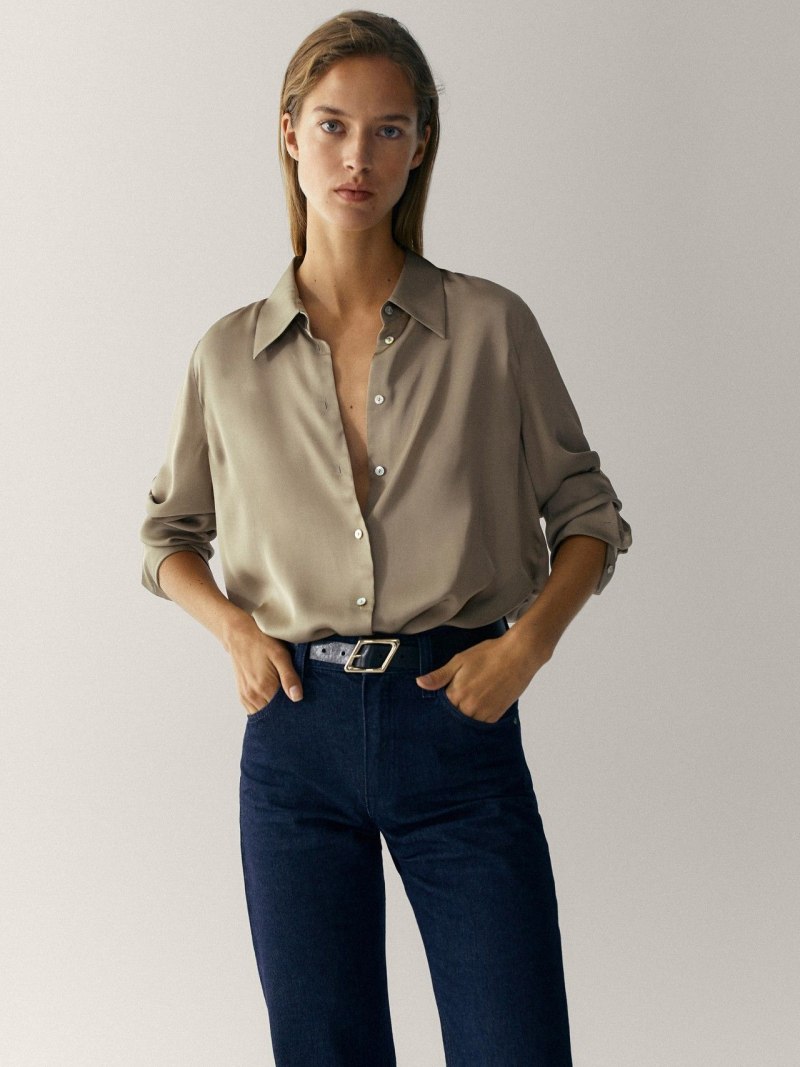 Рубашка massimo Dutti женская