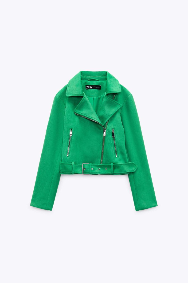 Зеленый жакет Zara