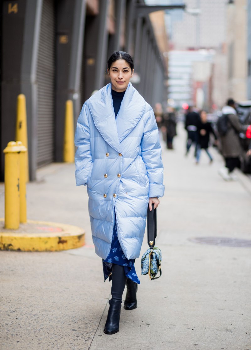 Пуховик оверсайз Street Style
