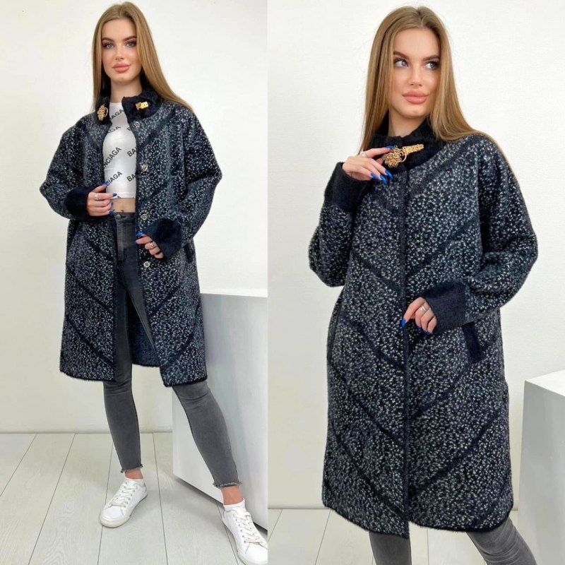 Пальто Oversize на низкий рост смешно